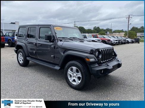 Certified 2022 Jeep Wrangler Unlimited Sport AWD/4WD image 1