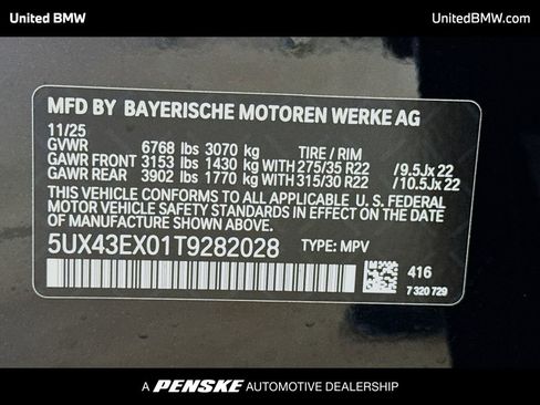 New 2026 BMW X6 M60i image 15