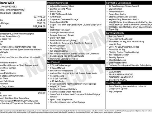 Used 2020 Subaru WRX AWD/4WD image 27