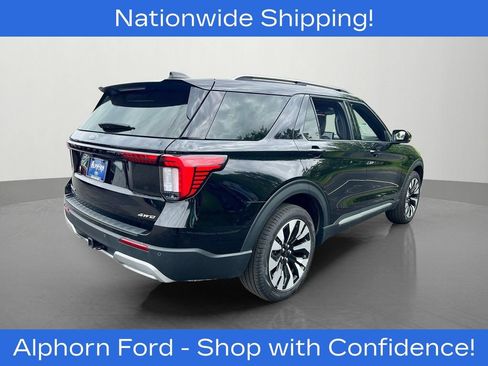 Certified 2025 Ford Explorer Platinum w/ LUX Leather Package AWD/4WD image 3