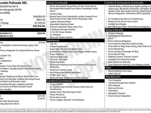 Used 2023 Hyundai Palisade SEL w/ Cargo Package image 33