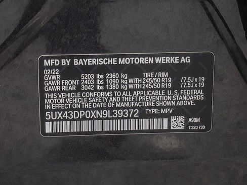 Used 2022 BMW X3 sDrive30i RWD image 35