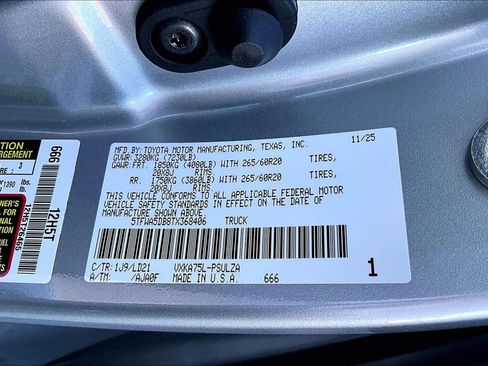 New 2026 Toyota Tundra Limited image 13