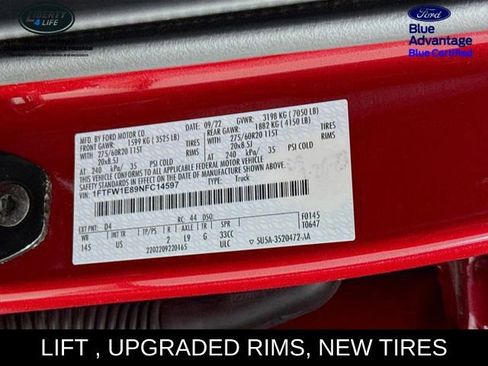 Certified 2022 Ford F150 XLT w/ Equipment Group 302A High image 30