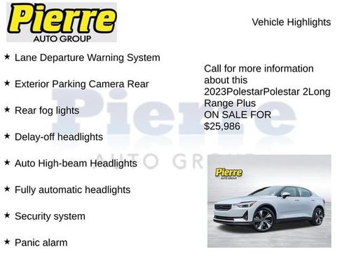 Used 2023 Polestar Polestar 2 w/ Pilot Pack AWD/4WD image 14
