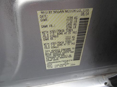 Used 2015 Nissan Frontier SV w/ SV Value Truck Package image 29