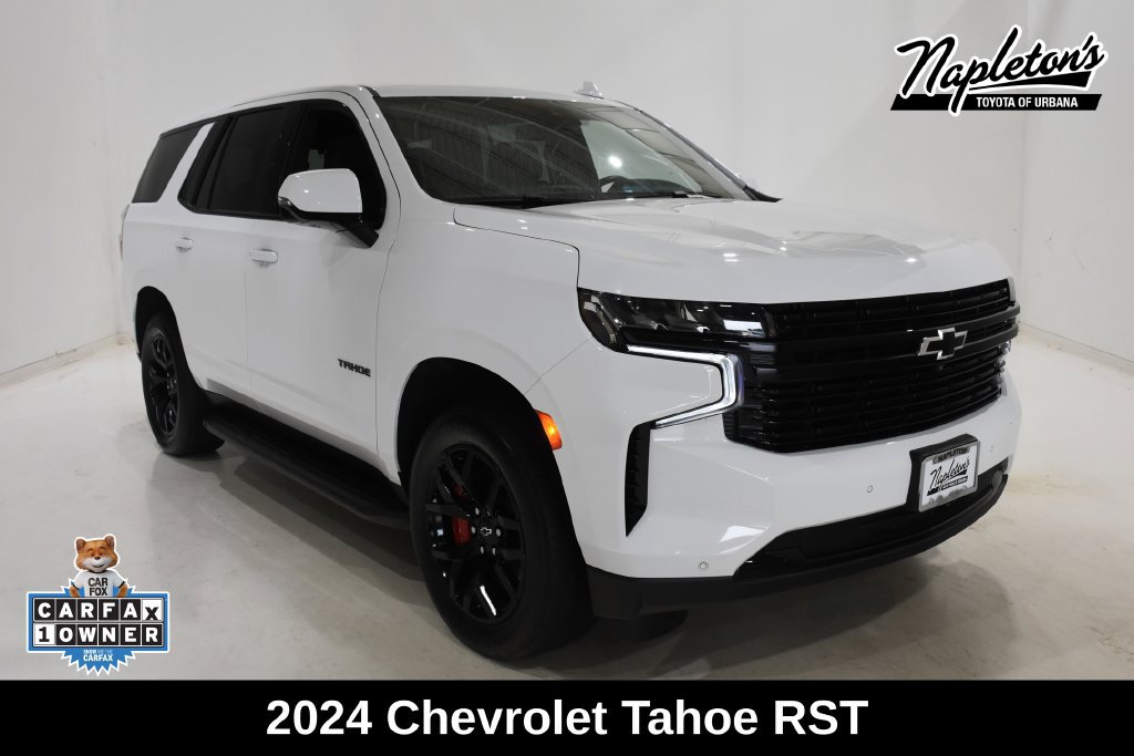 Used 2024 Chevrolet Tahoe RST w/ RST Performance Edition AWD/4WD image 1