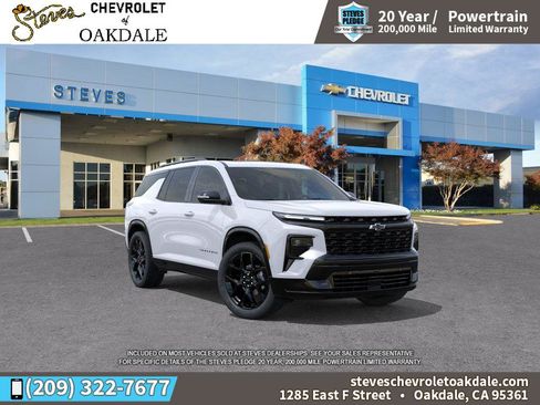 New 2026 Chevrolet Traverse RS w/ LPO, Floor Liner Package AWD/4WD image 1