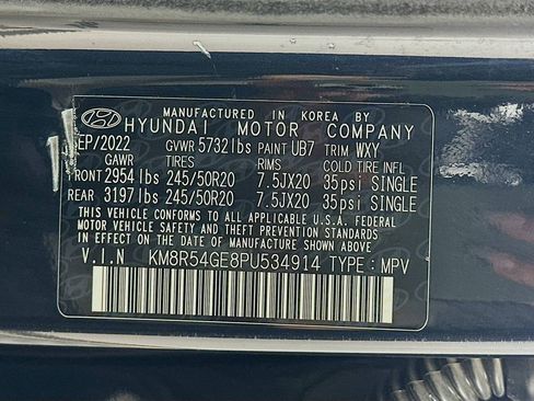 Used 2023 Hyundai Palisade Limited w/ Cargo Package FWD image 35