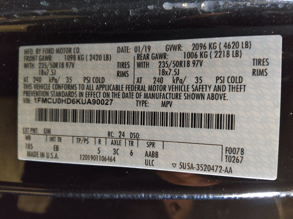 Used 2019 Ford Escape SEL FWD image 33
