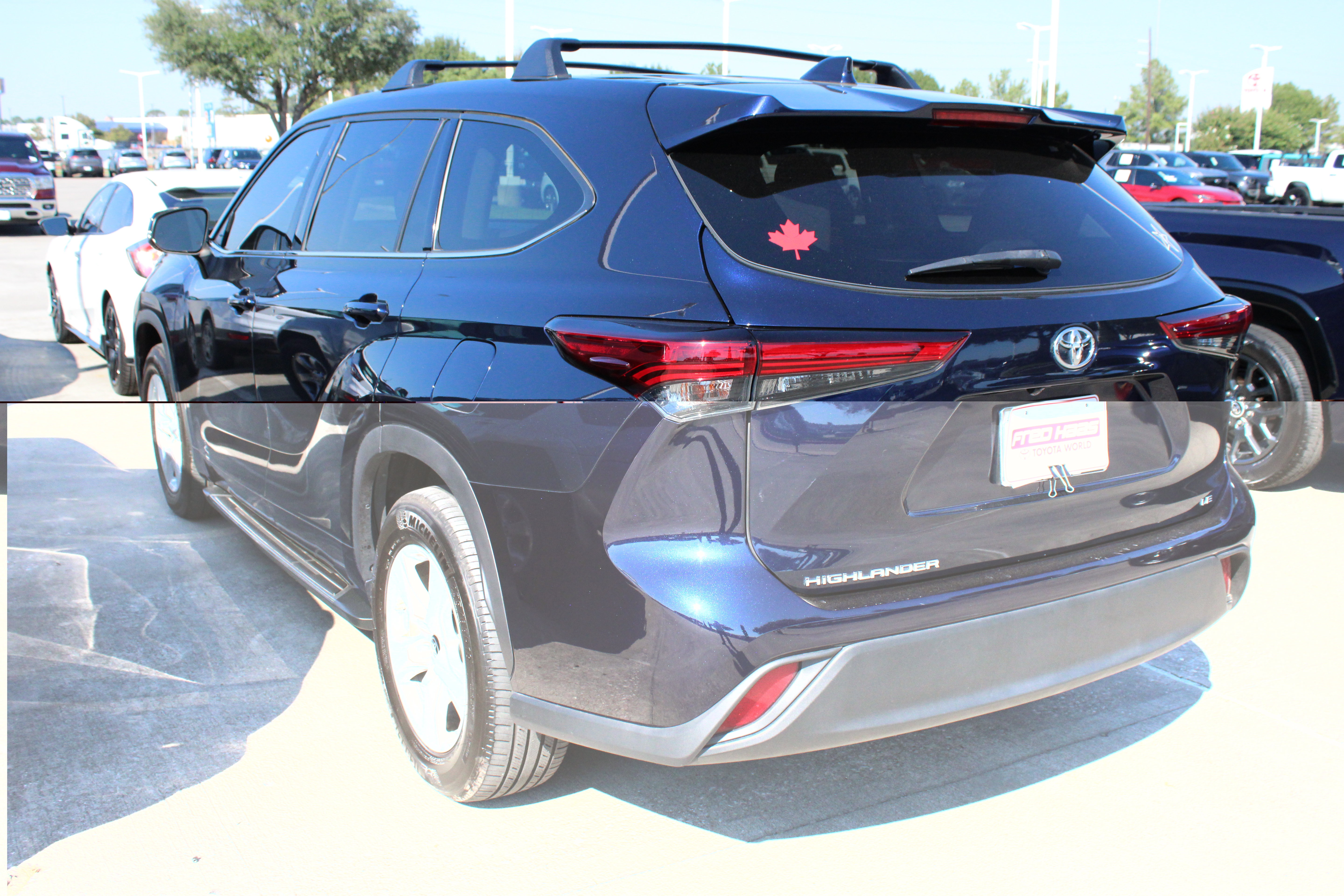 Used 2021 Toyota Highlander LE FWD image 5