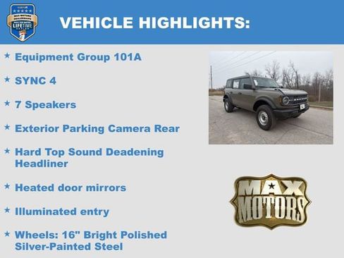 New 2025 Ford Bronco 4-Door image 5