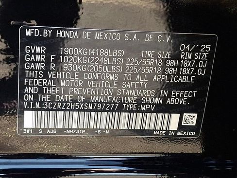 Used 2025 Honda HR-V Sport image 28