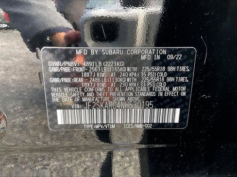 Certified 2022 Subaru Forester Touring image 30