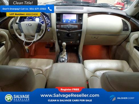 Used 2011 INFINITI QX56 4WD w/ Deluxe Touring Pkg image 11