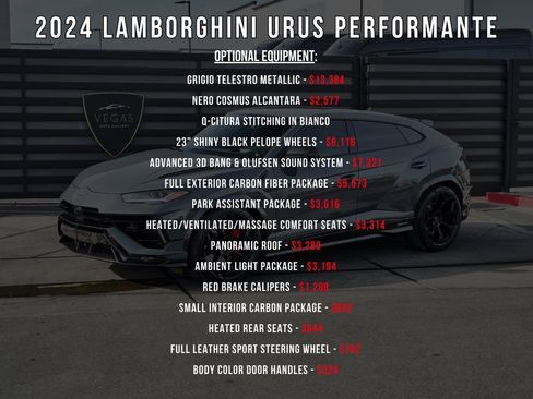Used 2024 Lamborghini Urus Performante AWD/4WD image 5