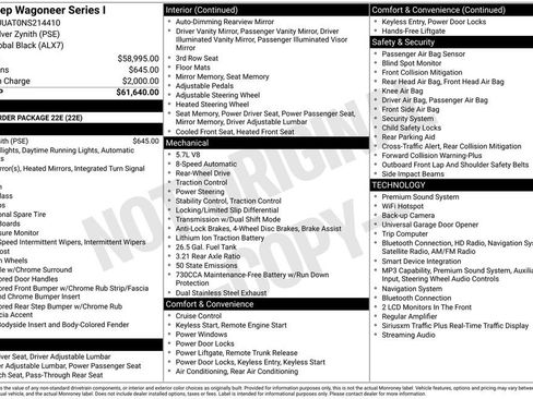 Used 2022 Jeep Wagoneer Series I RWD image 5