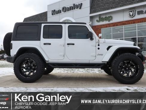 Used 2020 Jeep Wrangler Unlimited Sahara image 1