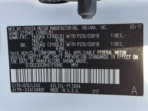 Used 2017 Toyota Sienna XLE Premium image 28