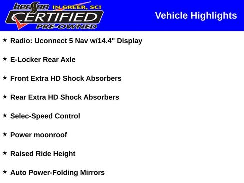 Used 2025 RAM 1500 Tungsten w/ Off Road Group AWD/4WD image 3