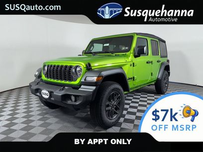 New 2025 Jeep Wrangler Sport S