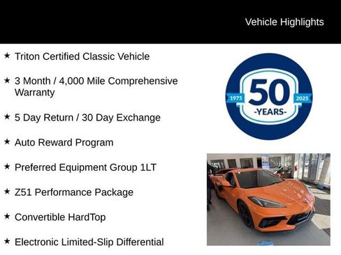 Used 2022 Chevrolet Corvette Stingray w/ Z51 Performance Package image 5