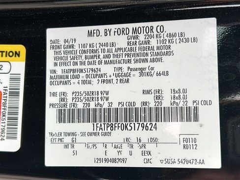 Used 2019 Ford Mustang GT Premium w/ Equipment Group 401A image 35