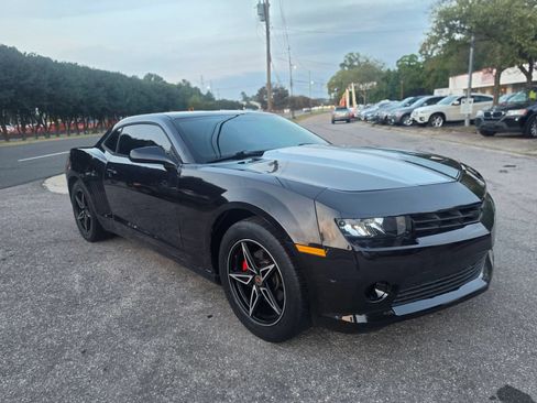 Used 2014 Chevrolet Camaro LS w/ Silver Rally Stripe Package RWD image 5