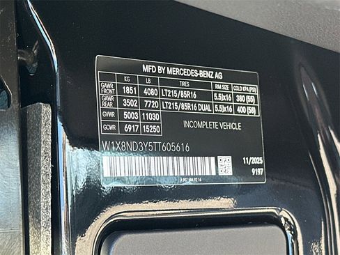 New 2026 Mercedes-Benz Sprinter 2500 image 30