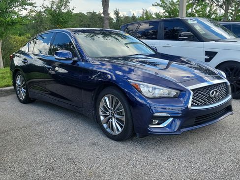 Used 2023 INFINITI Q50 Luxe w/ Cargo Package RWD image 2