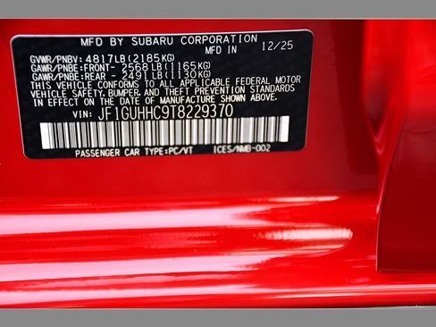 Certified 2026 Subaru Impreza RS AWD/4WD image 25