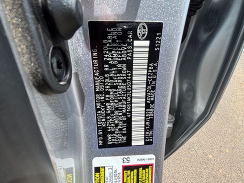 Used 2020 Toyota Camry XSE w/ Carpet Mat Package FWD image 31