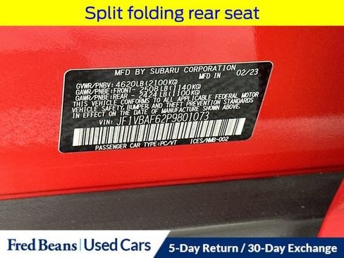 Used 2023 Subaru WRX Premium AWD/4WD image 35