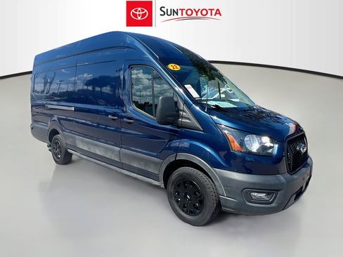 Used 2022 Ford Transit 350 148 High Roof Extended w/ Parcel Delivery Package RWD image 1
