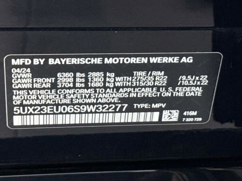 Certified 2025 BMW X5 xDrive40i w/ M Sport Package AWD/4WD image 30