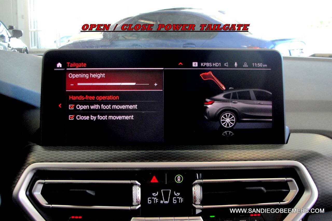 Used 2024 BMW X4 xDrive30i w/ Premium Package AWD/4WD image 52