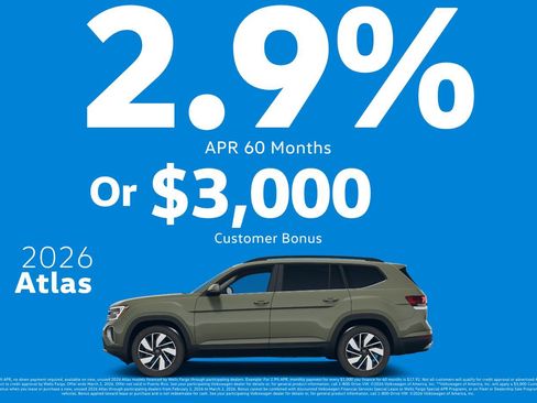 New 2026 Volkswagen Atlas Peak Edition image 3