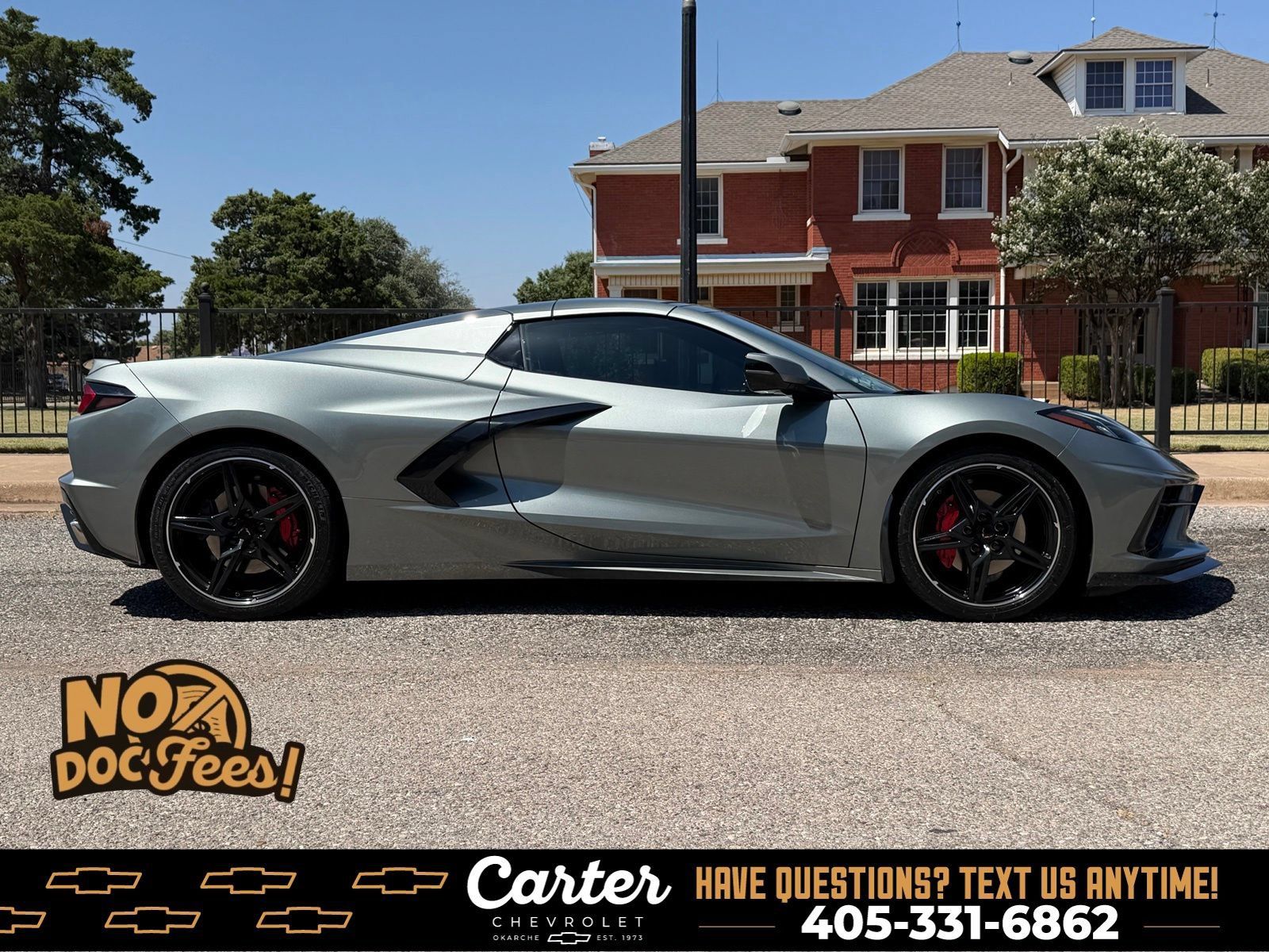 Used 2022 Chevrolet Corvette Stingray Preferred Conv w/ Chrome Exterior Badge Package RWD image 11