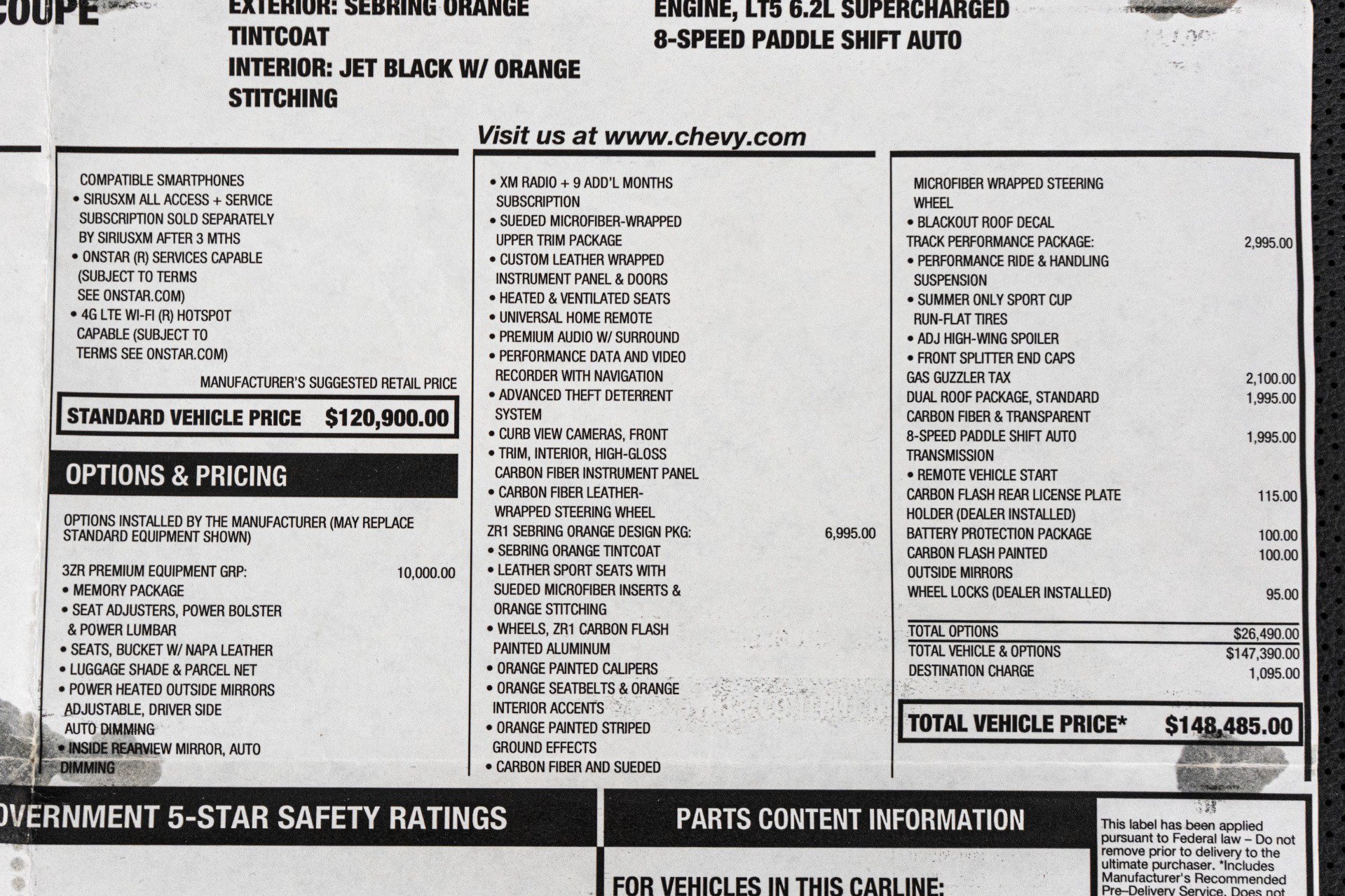 Used 2019 Chevrolet Corvette ZR1 RWD image 25