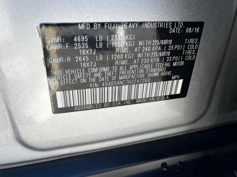 Used 2017 Subaru Outback 2.5i Limited image 26