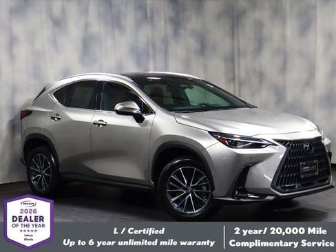 Certified 2025 Lexus NX 350h AWD w/ Rear Seat Package image 1