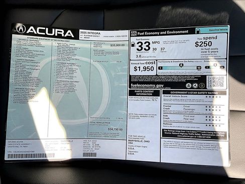 New 2025 Acura Integra image 24
