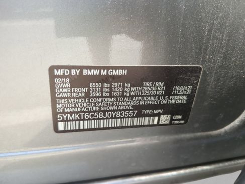Used 2018 BMW X5 M AWD/4WD image 21