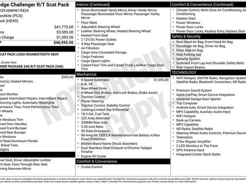 Used 2021 Dodge Challenger R/T Scat Pack RWD image 15