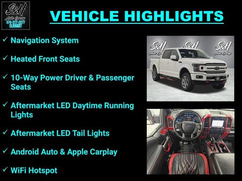 Used 2018 Ford F150 XLT w/ Equipment Group 302A Luxury image 3