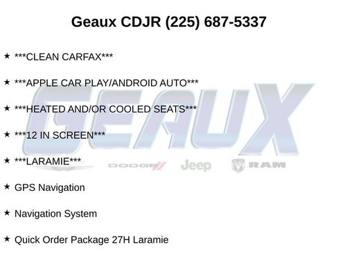 Used 2026 RAM 1500 Laramie w/ Night Edition AWD/4WD image 9