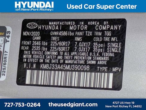 Certified 2021 Hyundai Tucson Value image 33