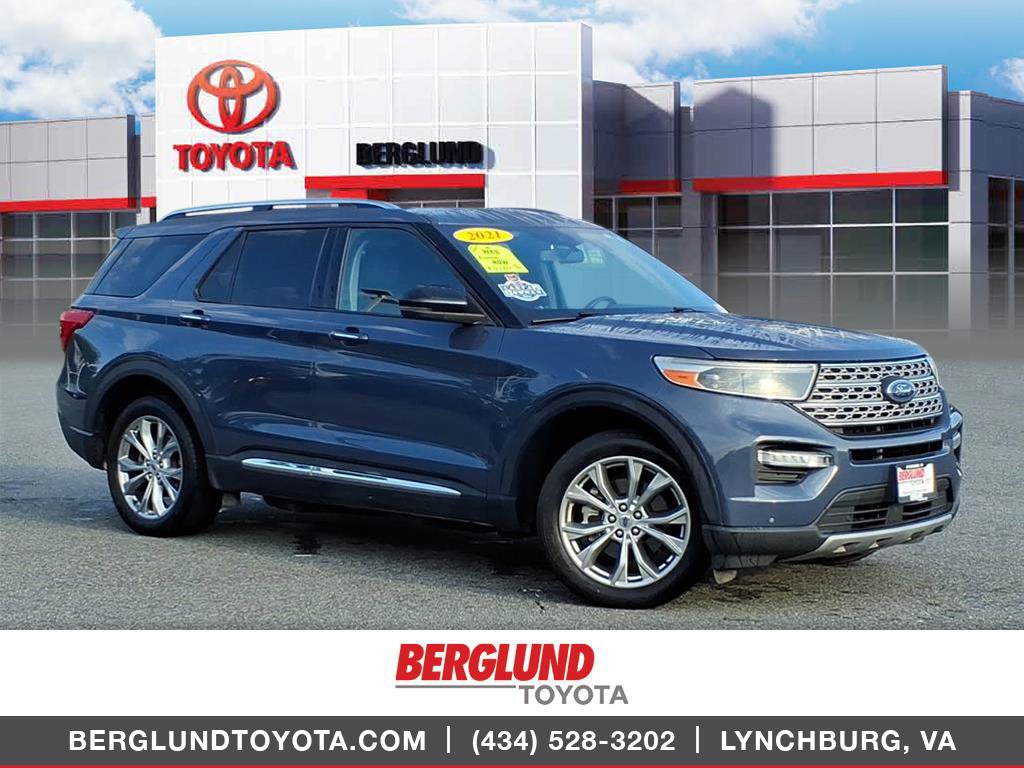 Used 2021 Ford Explorer Limited w/ Equipment Group 301A AWD/4WD image 1