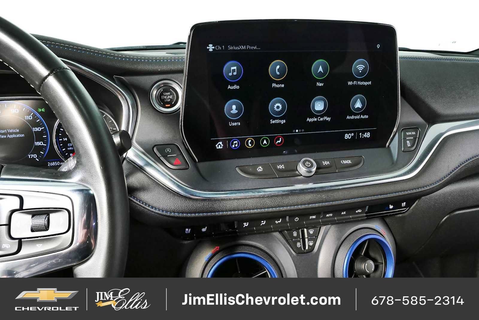 Certified 2023 Chevrolet Blazer RS w/ Driver Confidence II Package AWD/4WD image 13