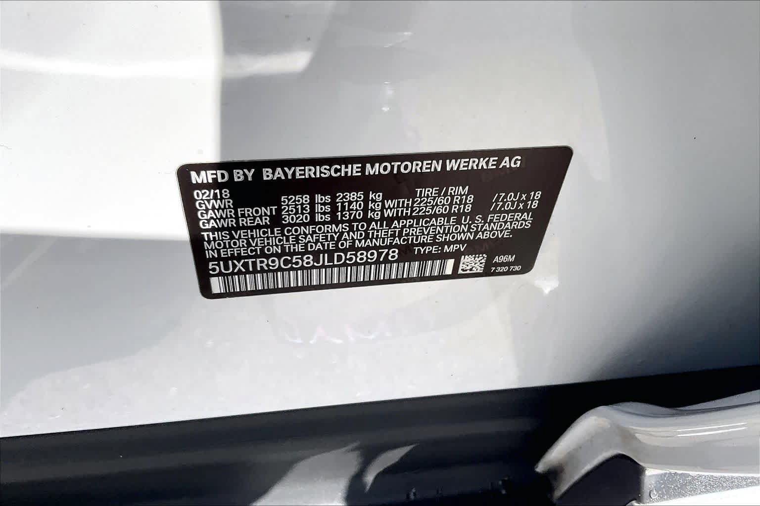 Used 2018 BMW X3 xDrive30i AWD/4WD image 37